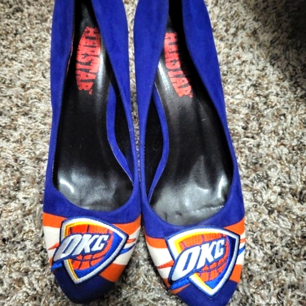 Women's Blue OKC Pumps